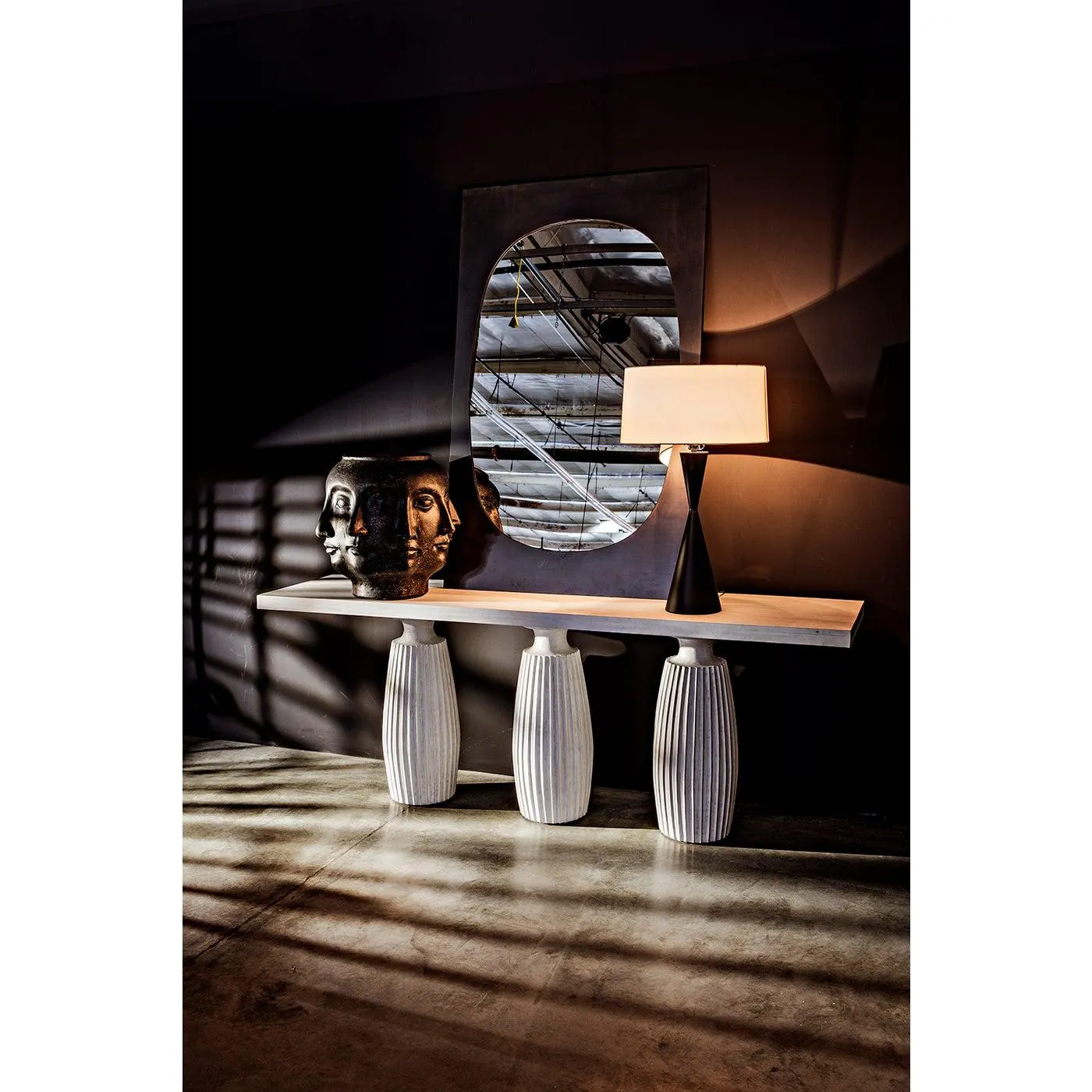 Evelyn Console, White Wash
