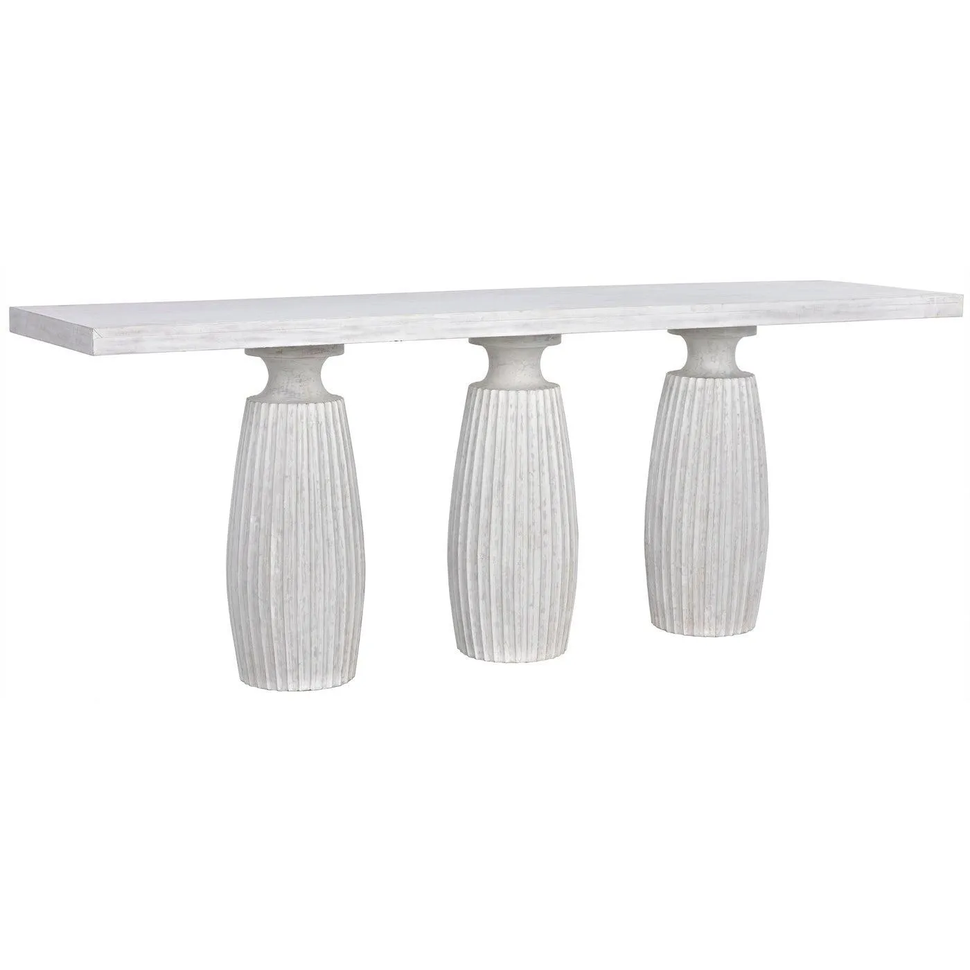Evelyn Console, White Wash