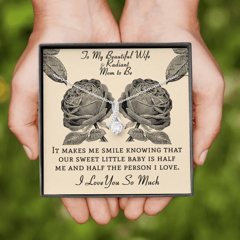 Expecting Mother Necklace Gift - I Love You So Much