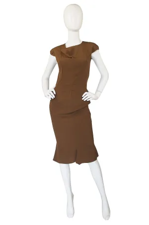 F2008 Yves Saint Laurent Silk Fitted Dress