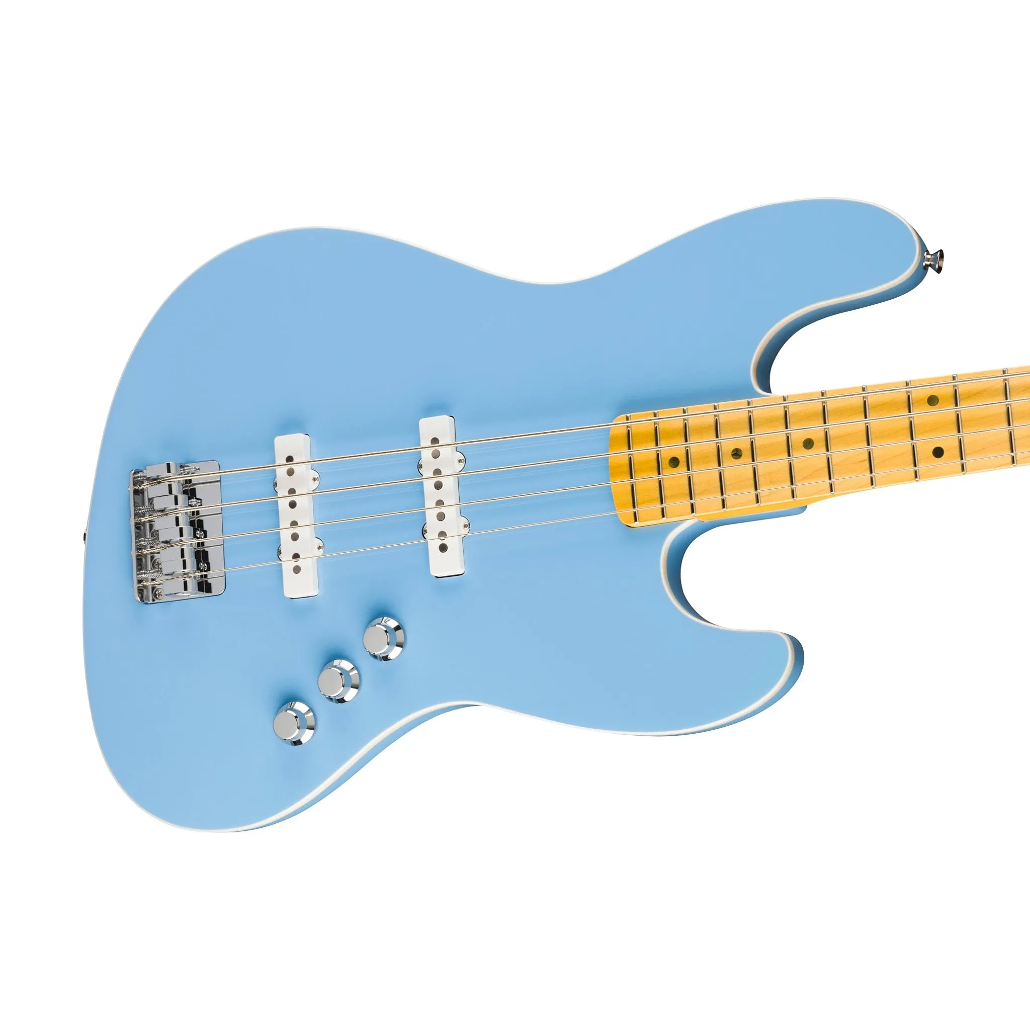 Fender Aerodyne Special Jazz Bass Guitar, Maple FB, California Blue