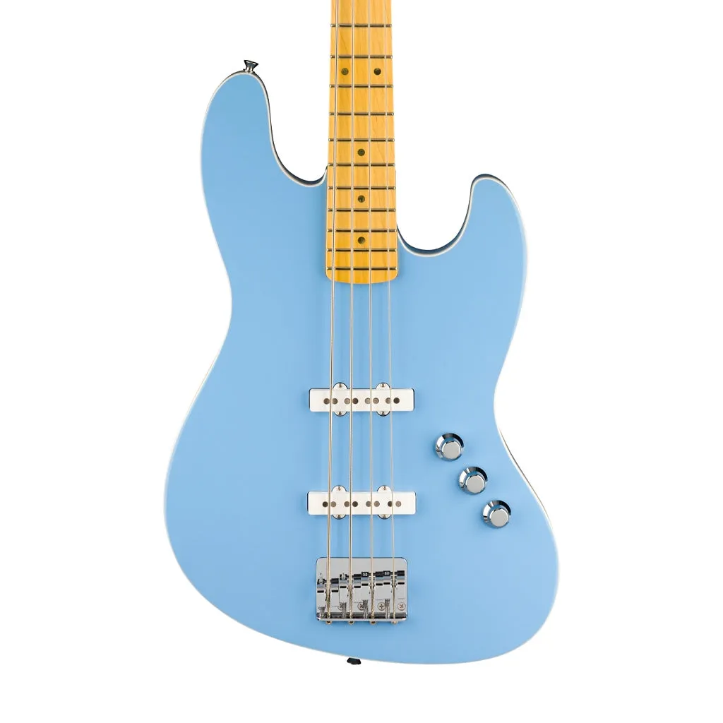 Fender Aerodyne Special Jazz Bass Guitar, Maple FB, California Blue