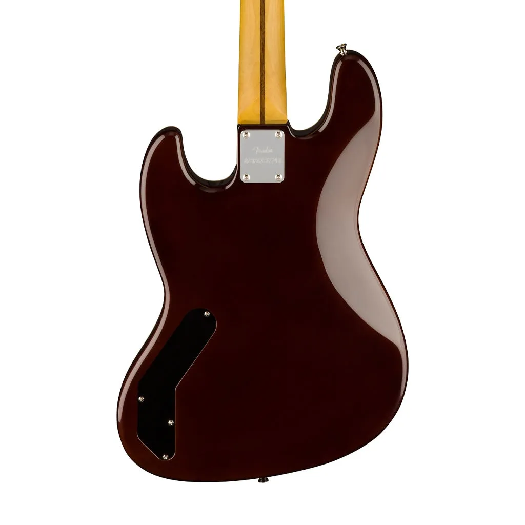 Fender Aerodyne Special Jazz Bass Guitar, RW FB, Chocolate Burst