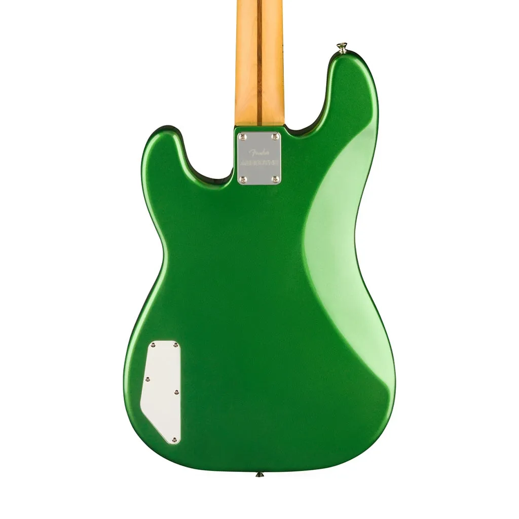 Fender Aerodyne Special Precision Bass Guitar, Maple FB, Speed Green Metallic