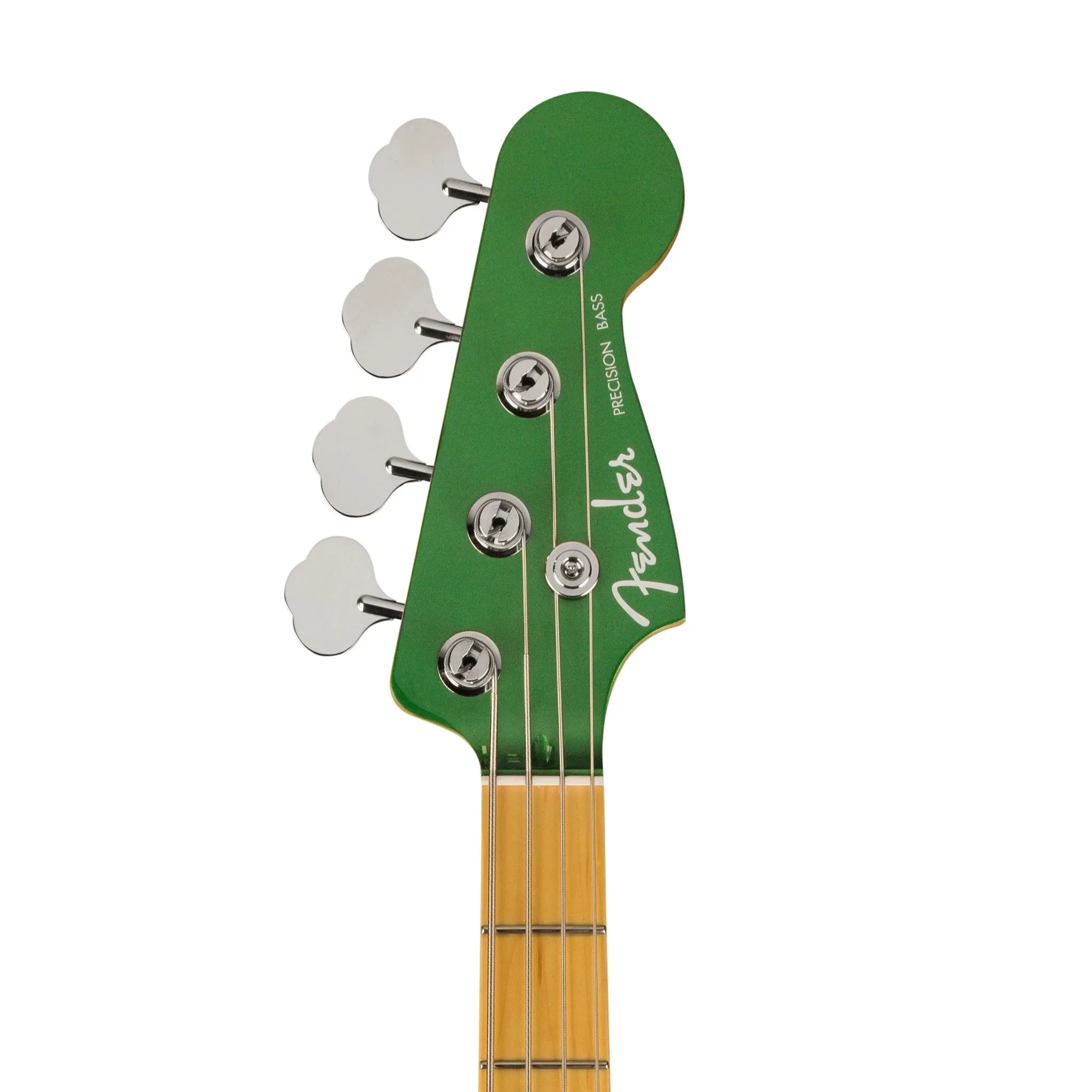 Fender Aerodyne Special Precision Bass Guitar, Maple FB, Speed Green Metallic