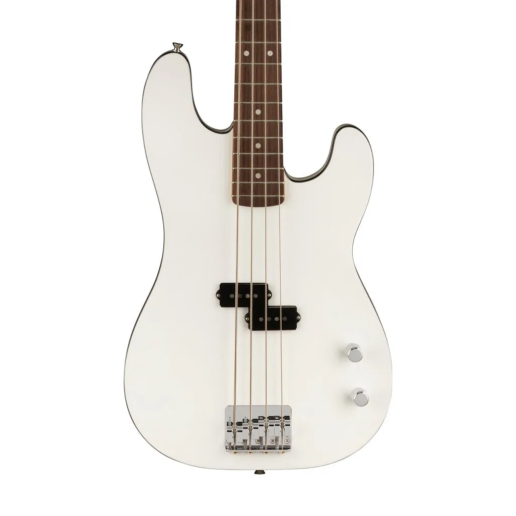 Fender Aerodyne Special Precision Bass Guitar, RW FB, Bright White