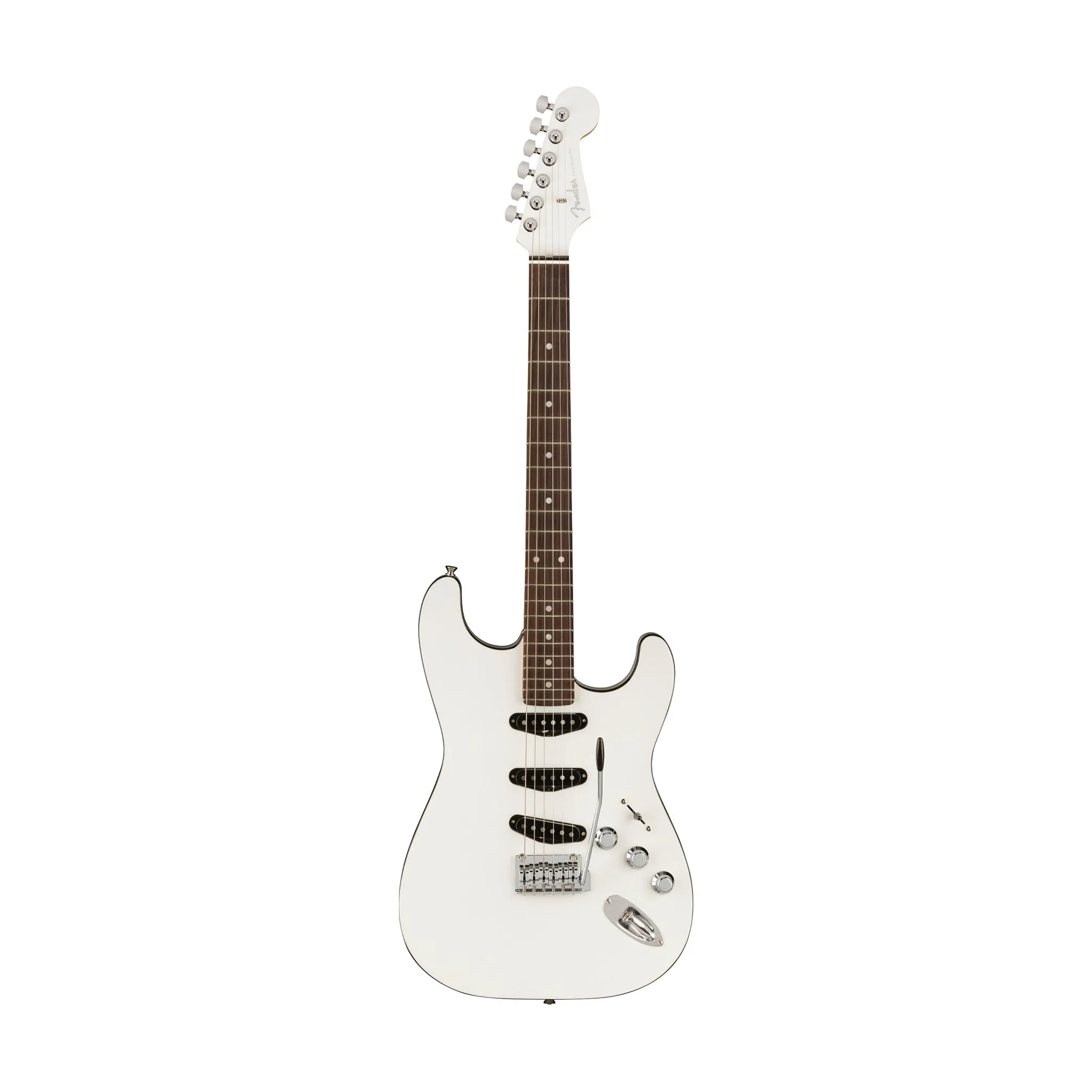 Fender Aerodyne Special Stratocaster Electric Guitar, RW FB, Bright White