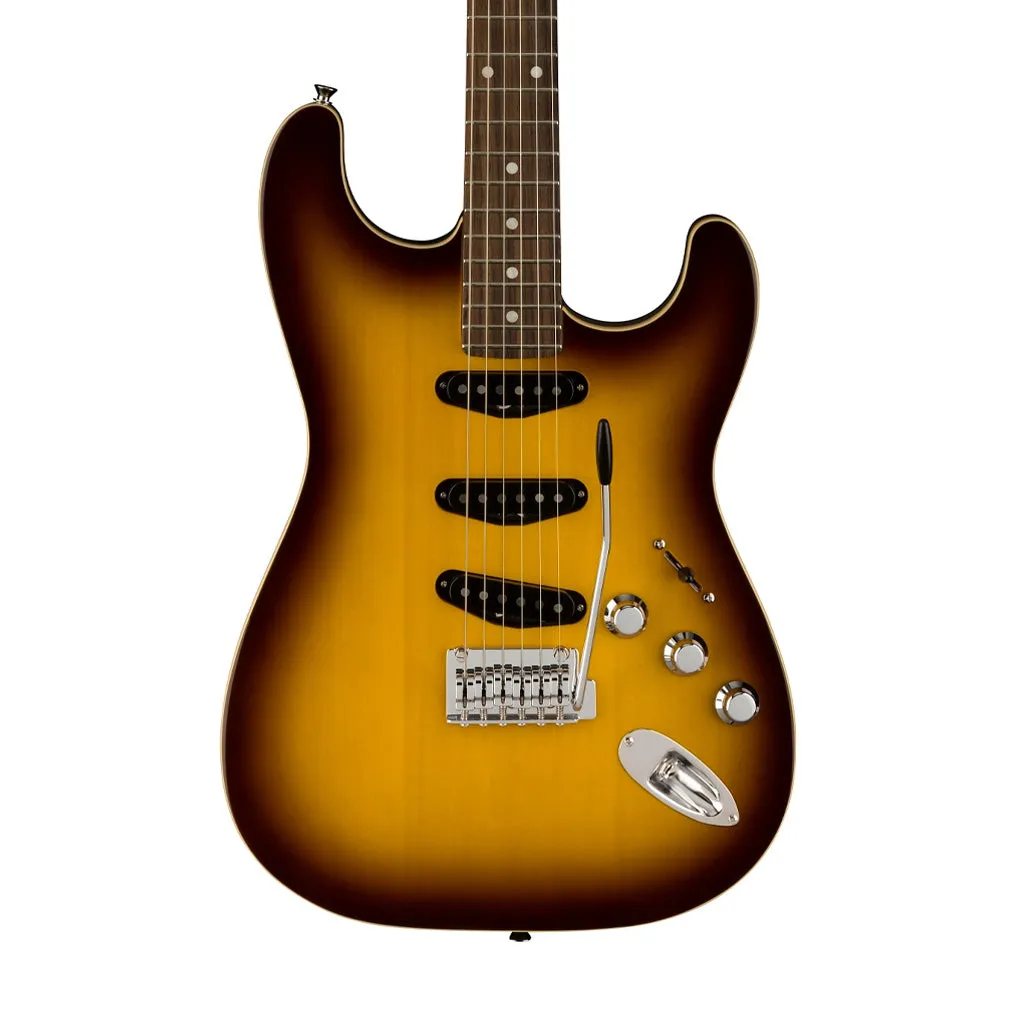Fender Aerodyne Special Stratocaster Electric Guitar, RW FB, Chocolate Burst