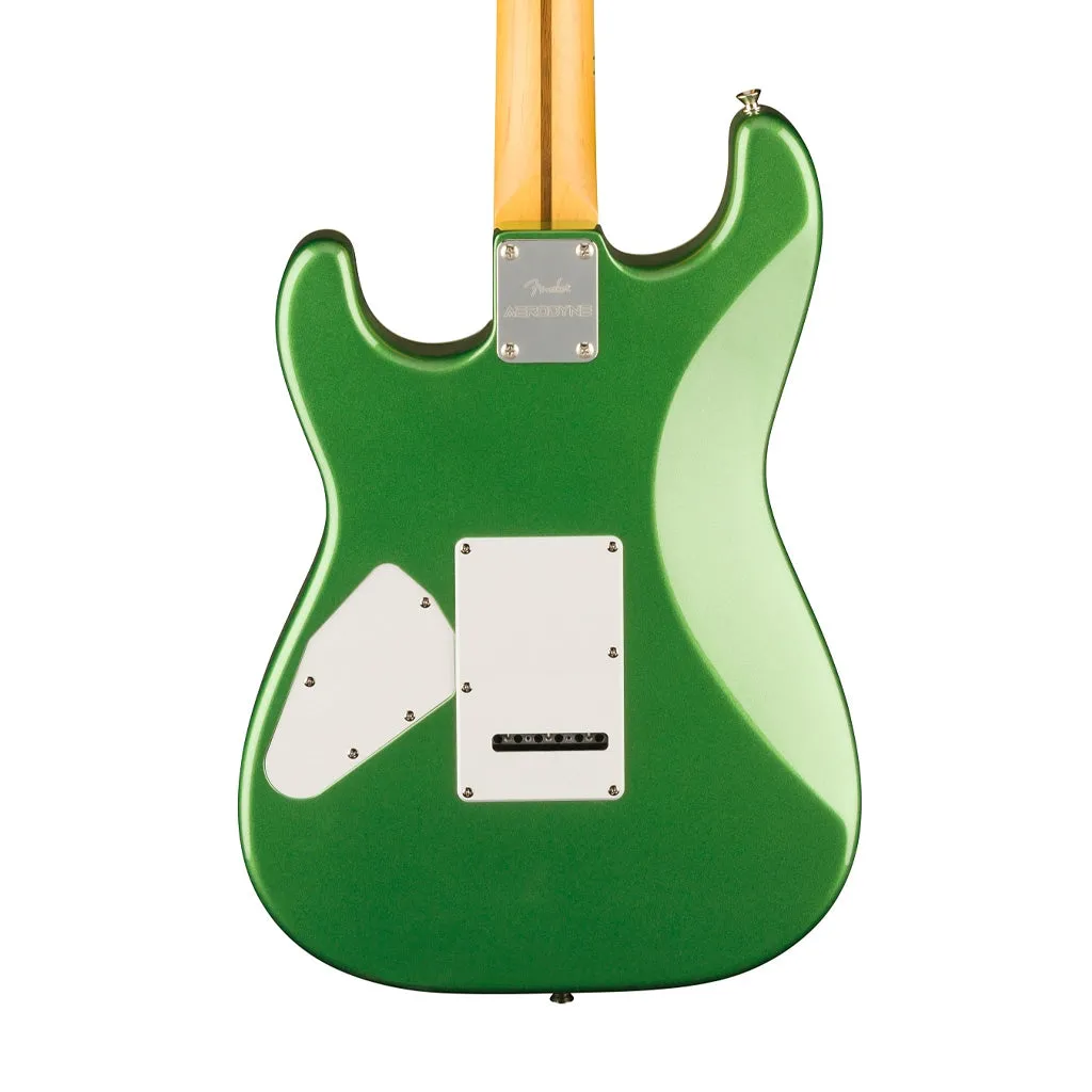 Fender Aerodyne Special Stratocaster HSS Electric Guitar, Maple FB, Speed Green Metallic
