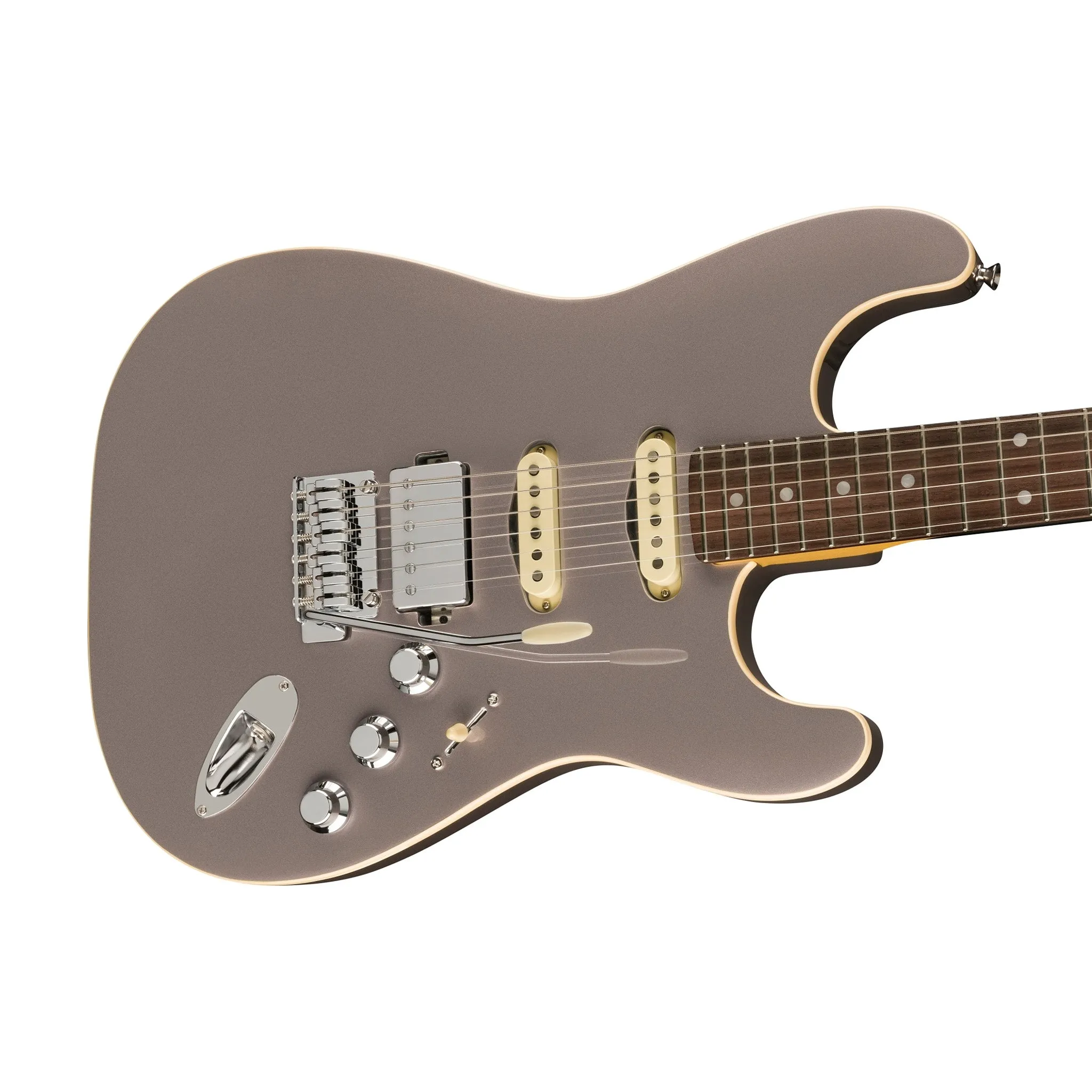 Fender Aerodyne Special Stratocaster HSS Electric Guitar, RW FB, Dolphin Gray Metallic