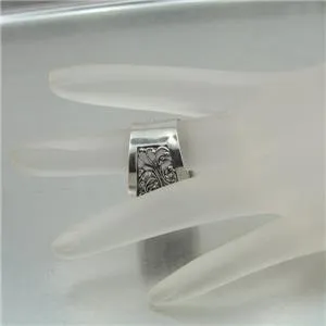 Filigree ring 925 Sterling Silver 6,7,8,9,10 Handmade Modern Hadar Designers  (S)