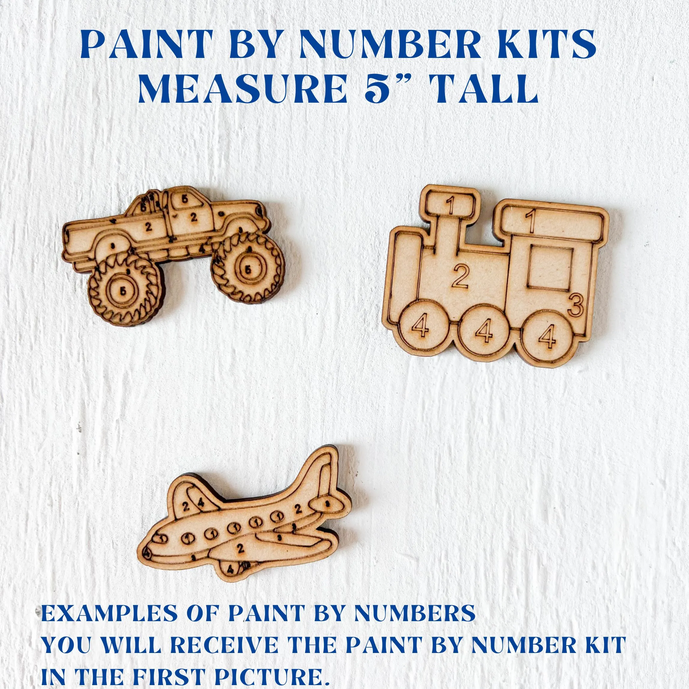 Fish Painting by Numbers Preschool, Craft Kits for Kids, Bulk Birthday Party Favor and Make and Take for Kids