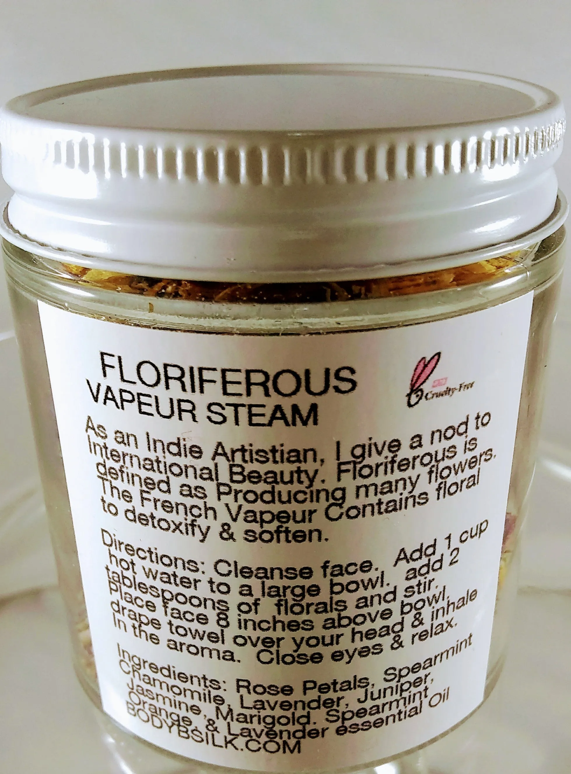 Floriferous... Vapeur French Floral Face Steam