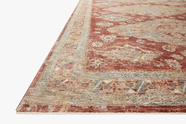 Gaia Rugs by Loloi - GAA-01 Gold / Brick