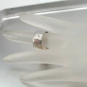 Garnet Ring 9k Rose Gold Sterling Silver size 6.5, 7 Hadar Designers (sp) SALE