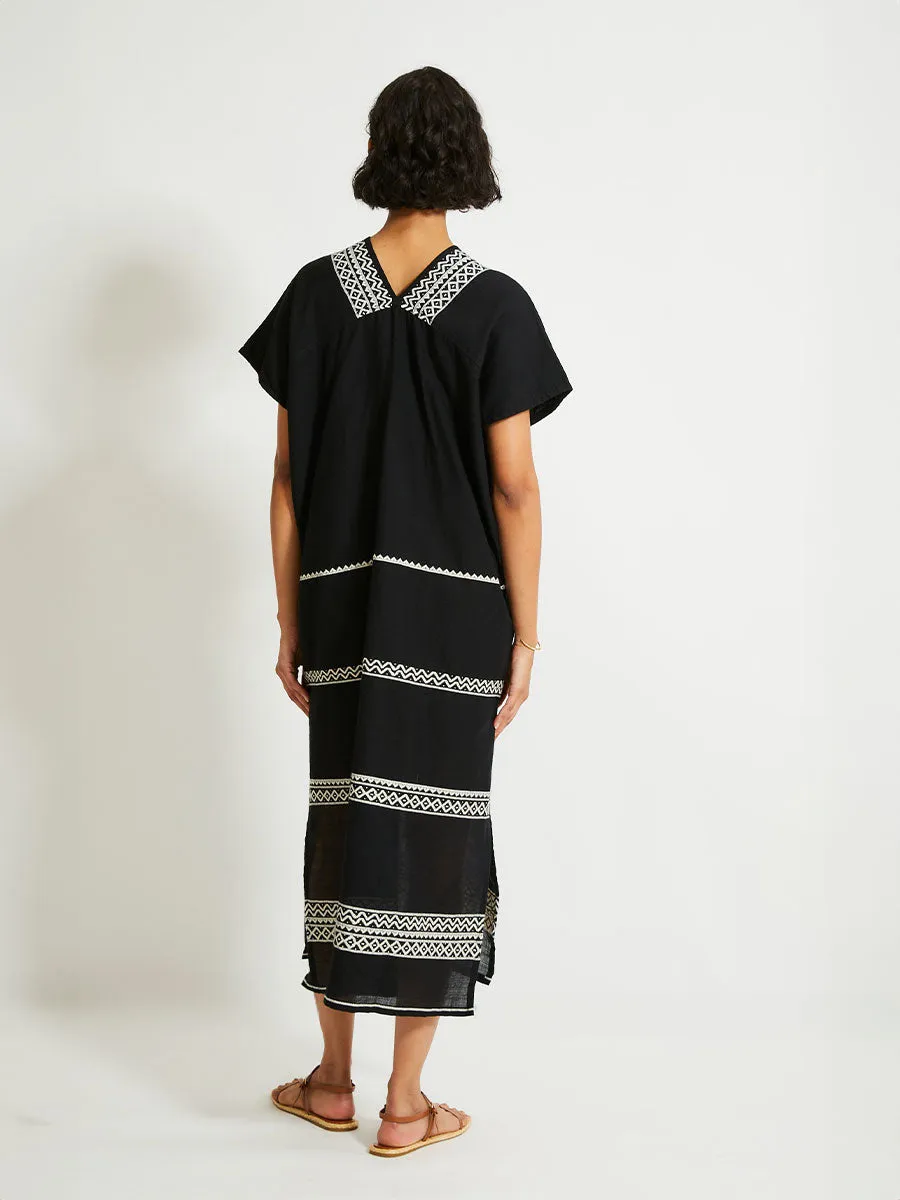 GASIRA | V Neck Caftan