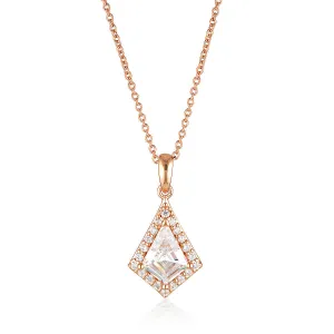 Georgini Rock Star Shield Rose Gold Pendant