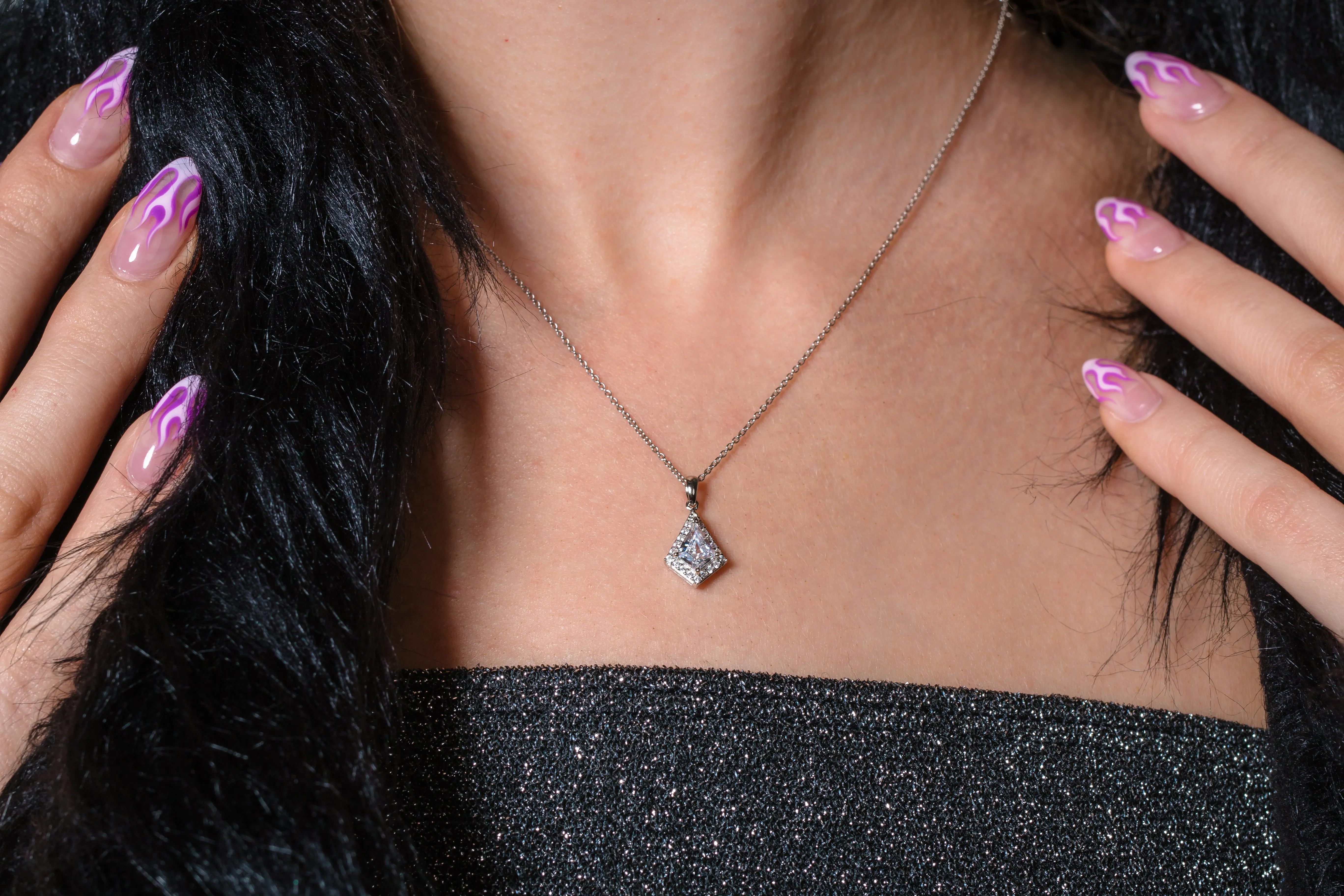 Georgini Rock Star Shield Silver Pendant