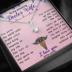 Gift For Doctor Wife - Alluring Beauty Necklace - Love of My Life