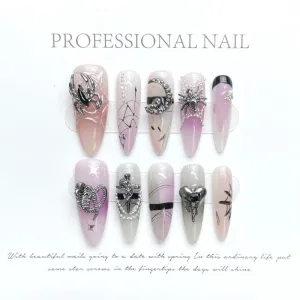 Glitzy Bone Chic – Cute Skeleton Spider with Sparkling Pink Flair