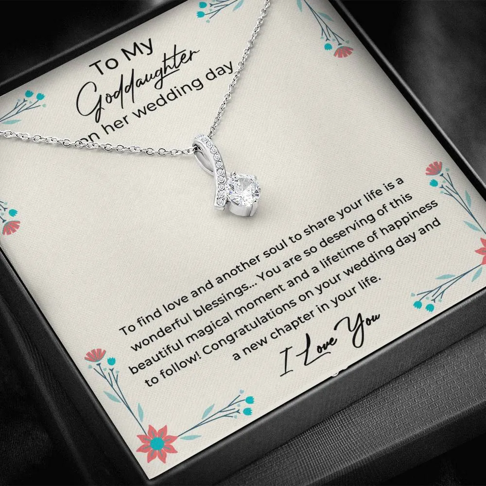 Goddaughter Wedding Gift, Gift For Goddaughter On Her Wedding Day, Goddaughter Gift From Godmother, Godfather,