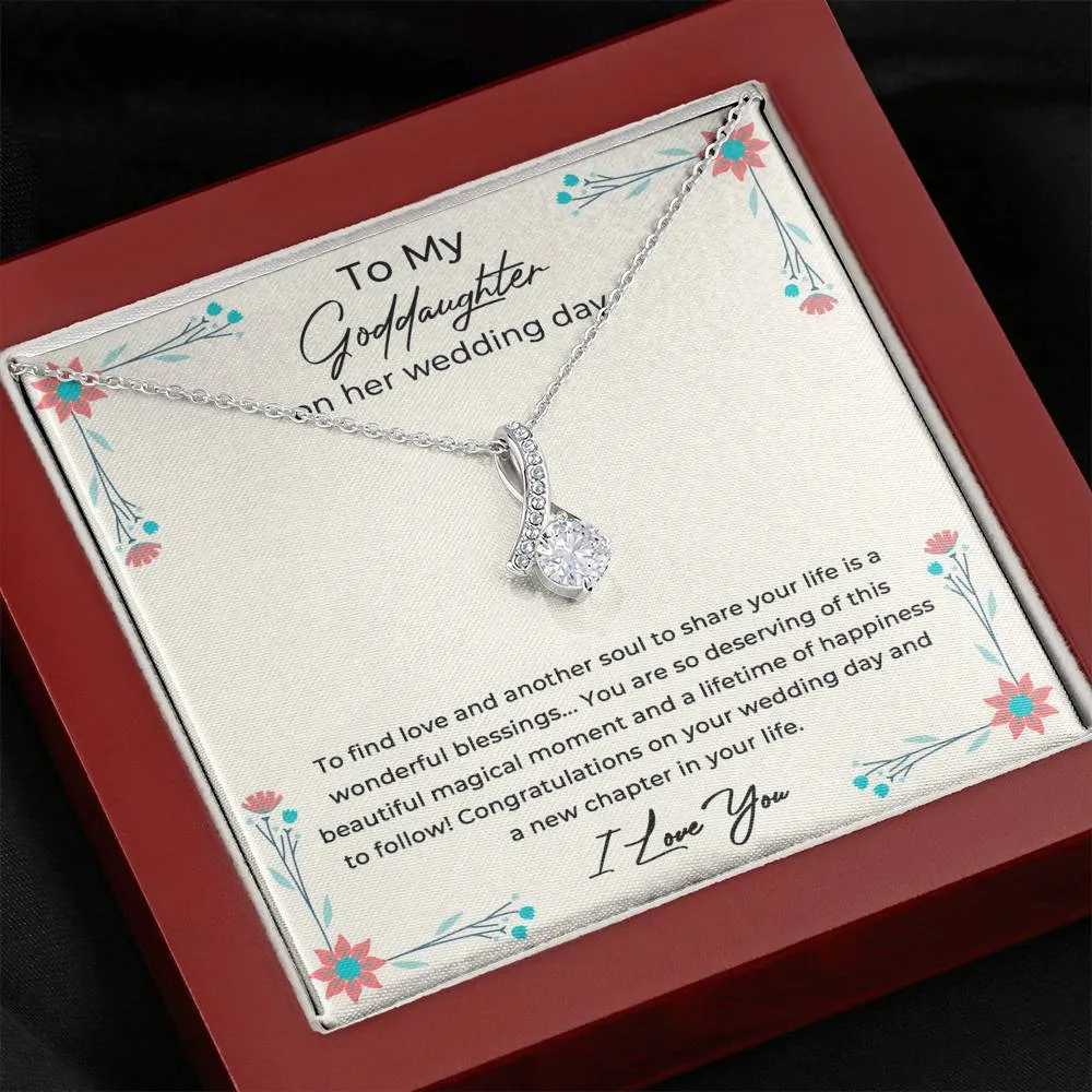 Goddaughter Wedding Gift, Gift For Goddaughter On Her Wedding Day, Goddaughter Gift From Godmother, Godfather,