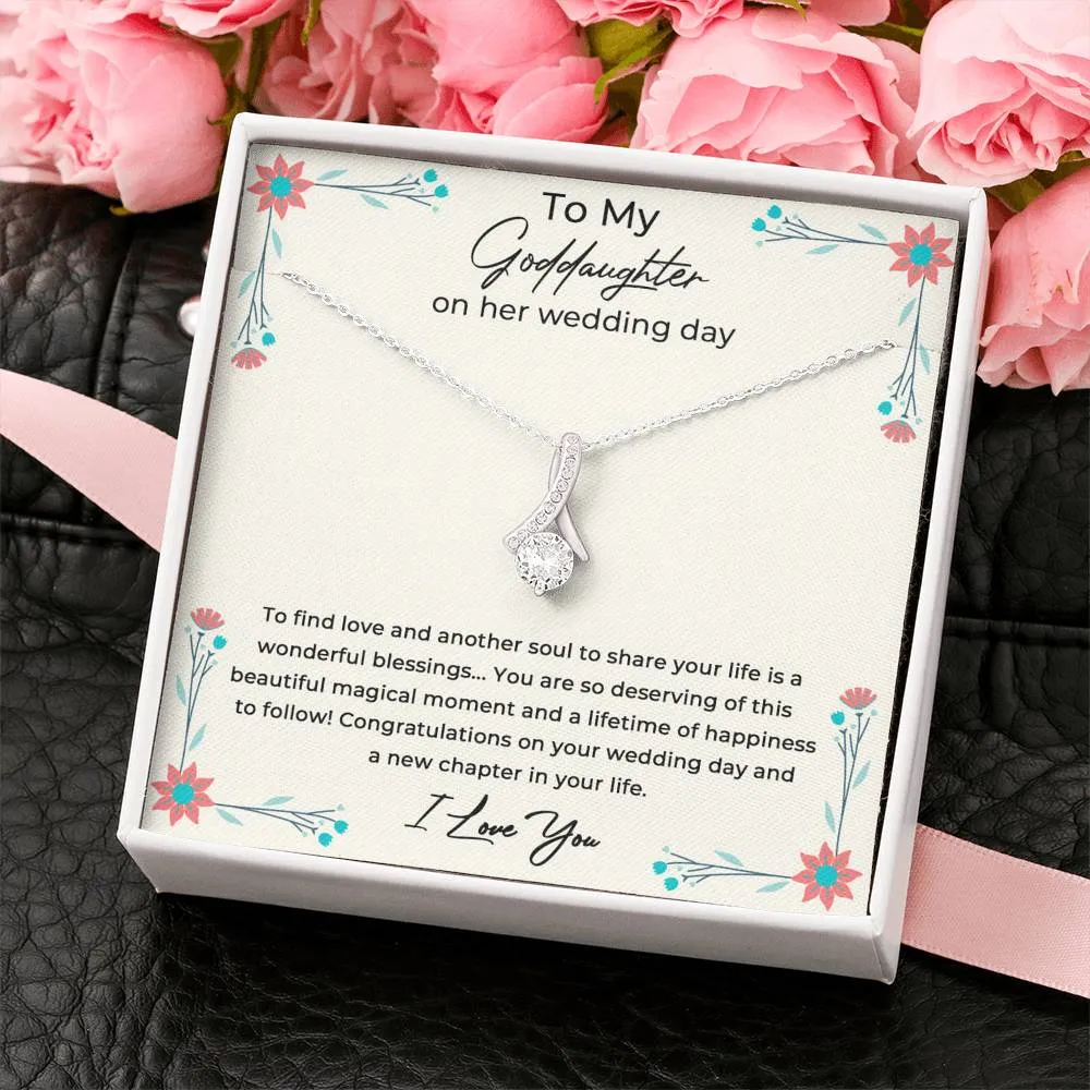 Goddaughter Wedding Gift, Gift For Goddaughter On Her Wedding Day, Goddaughter Gift From Godmother, Godfather,