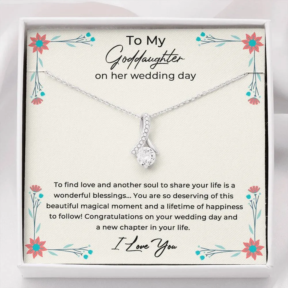 Goddaughter Wedding Gift, Gift For Goddaughter On Her Wedding Day, Goddaughter Gift From Godmother, Godfather,