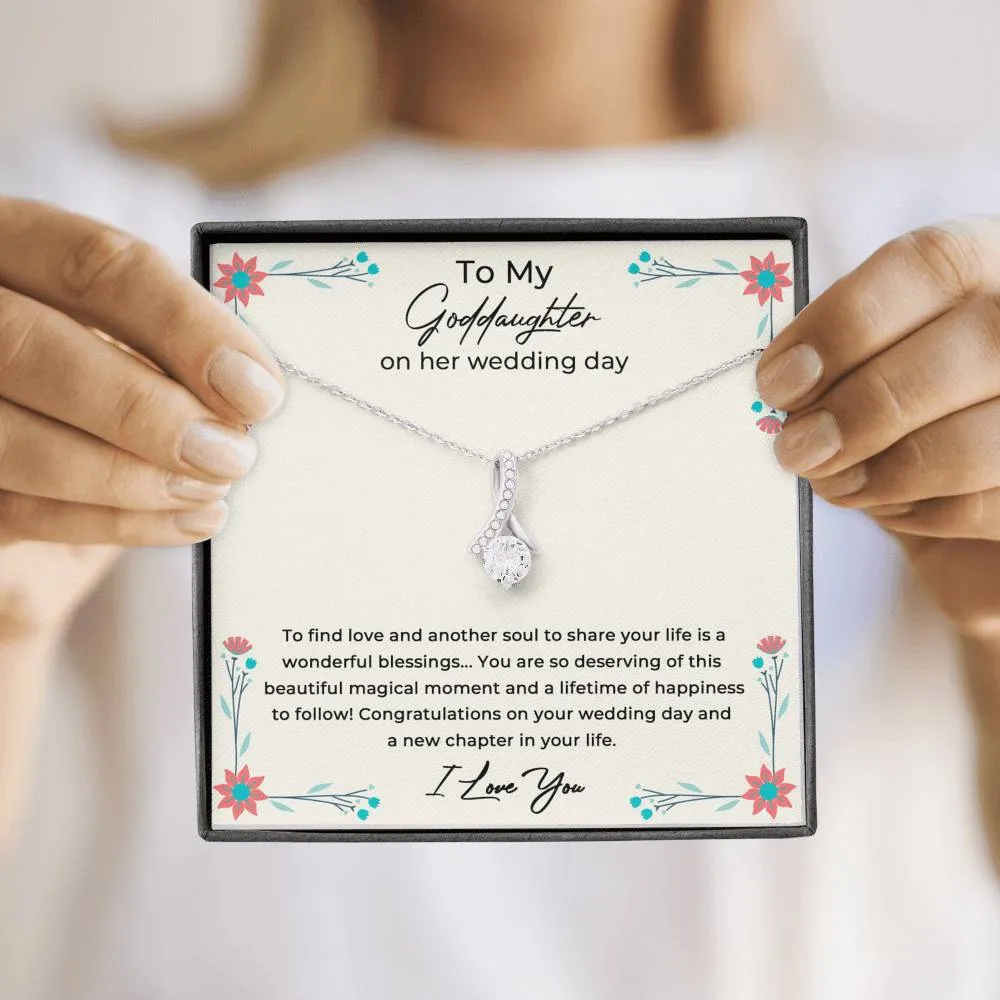 Goddaughter Wedding Gift, Gift For Goddaughter On Her Wedding Day, Goddaughter Gift From Godmother, Godfather,