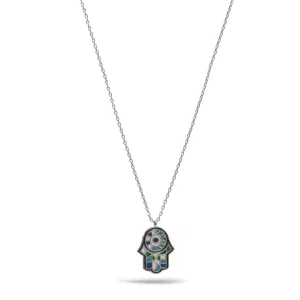Gold Hamsa pendant Necklace #HNN90872R(LF13)