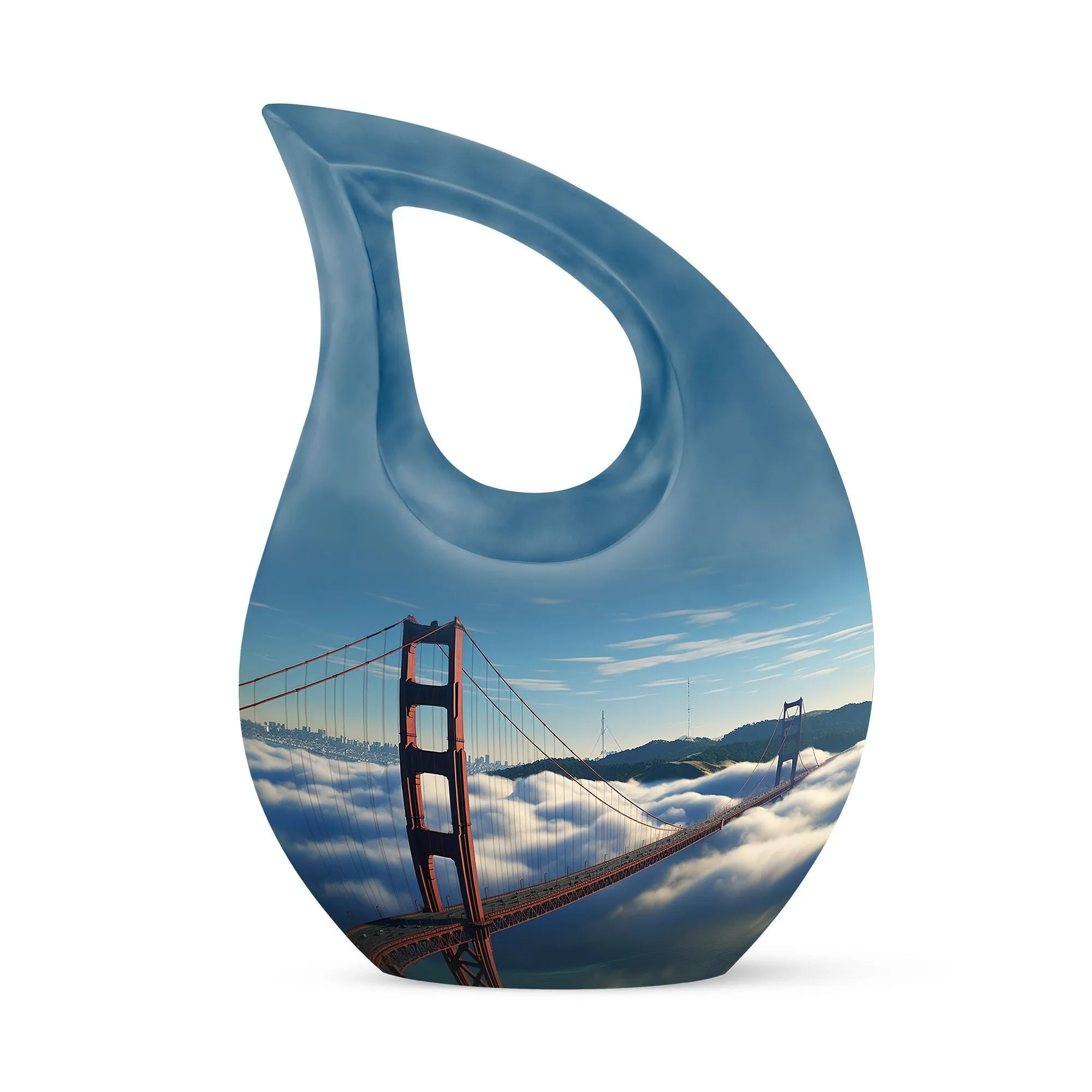 Golden Gate Bridge Urn: Unique Memorial Tribute