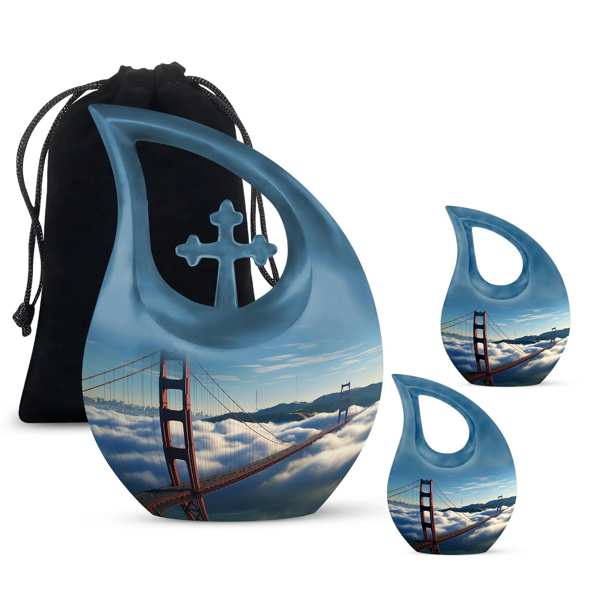 Golden Gate Bridge Urn: Unique Memorial Tribute