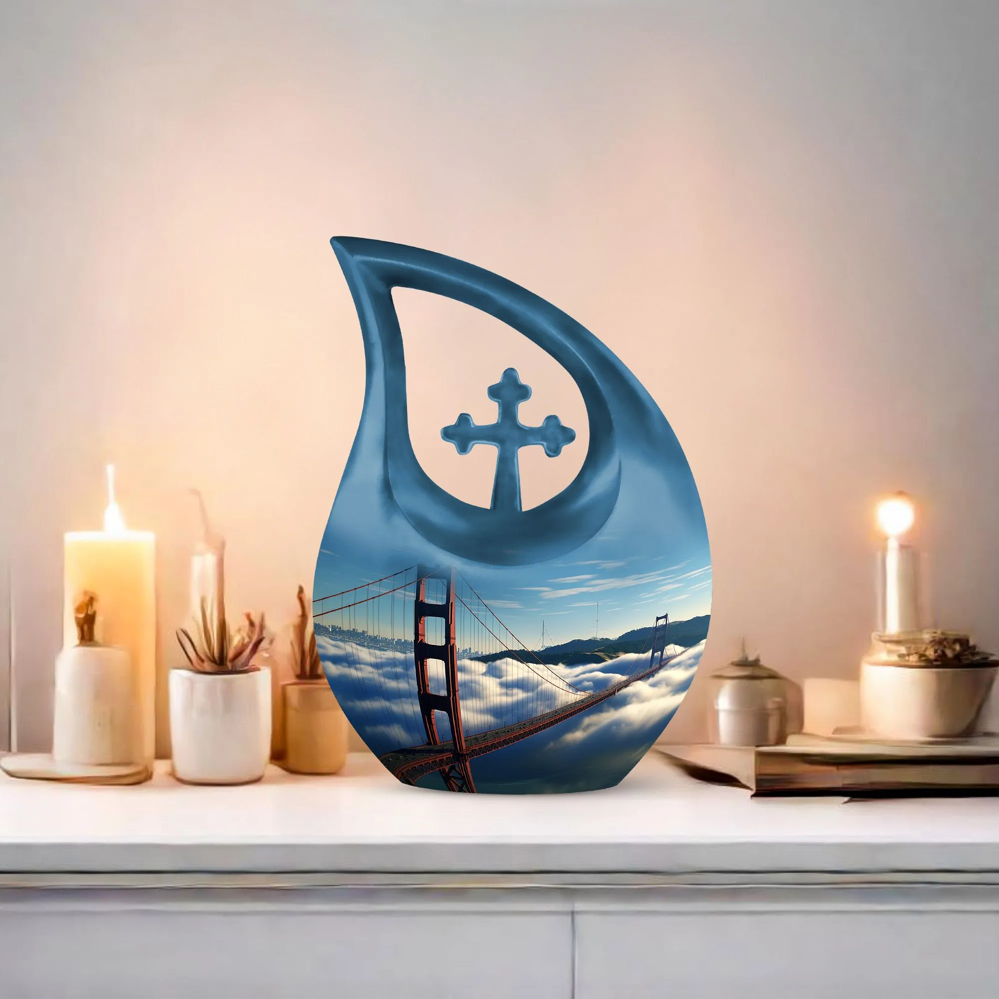 Golden Gate Bridge Urn: Unique Memorial Tribute