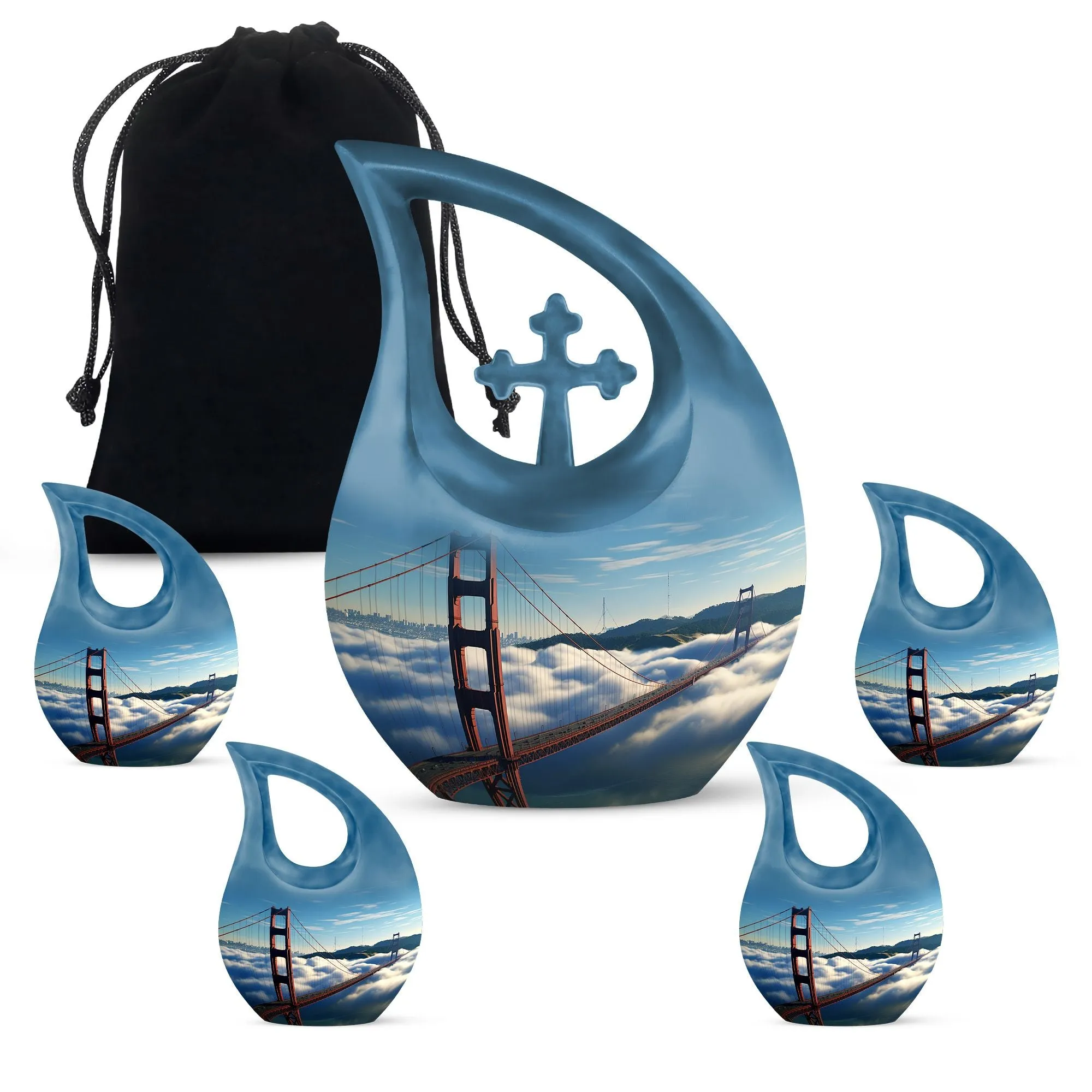 Golden Gate Bridge Urn: Unique Memorial Tribute