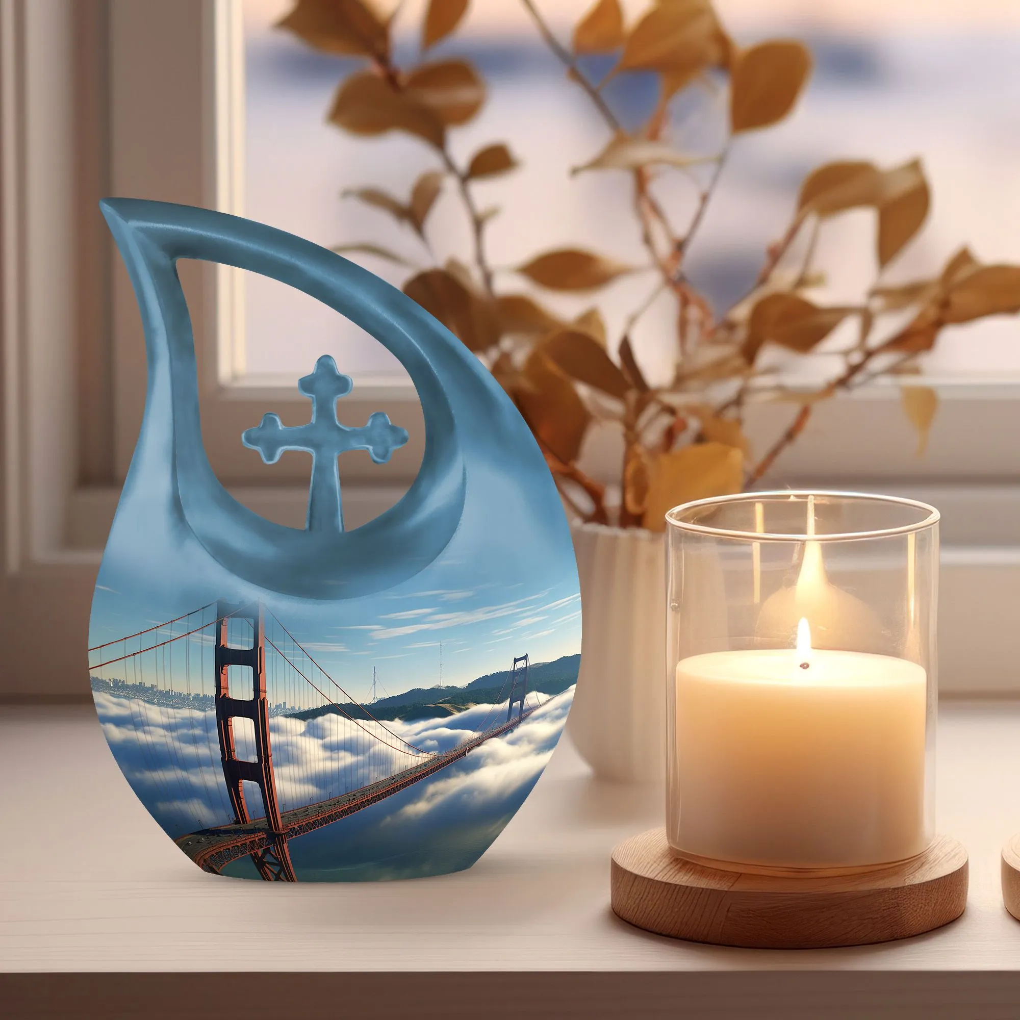 Golden Gate Bridge Urn: Unique Memorial Tribute