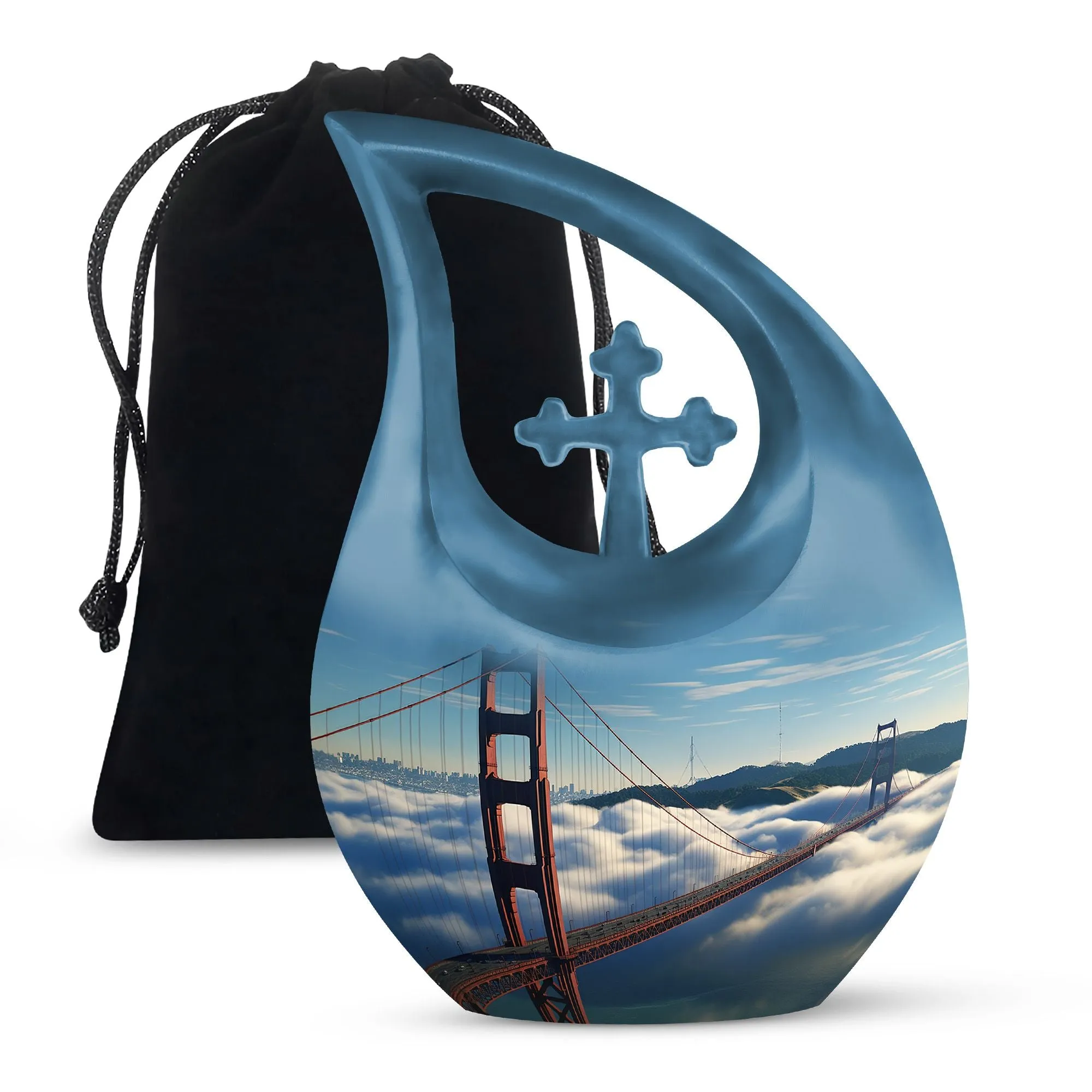 Golden Gate Bridge Urn: Unique Memorial Tribute