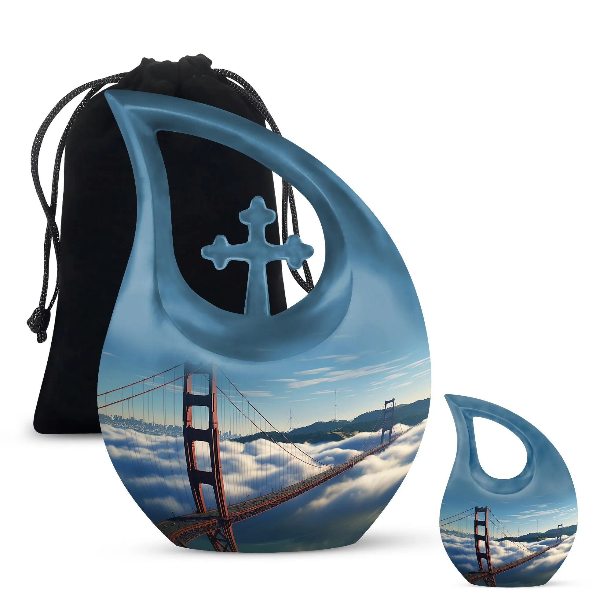Golden Gate Bridge Urn: Unique Memorial Tribute
