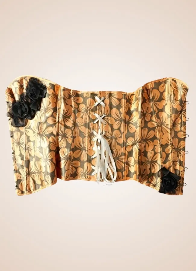 Golden Steampunk Corset