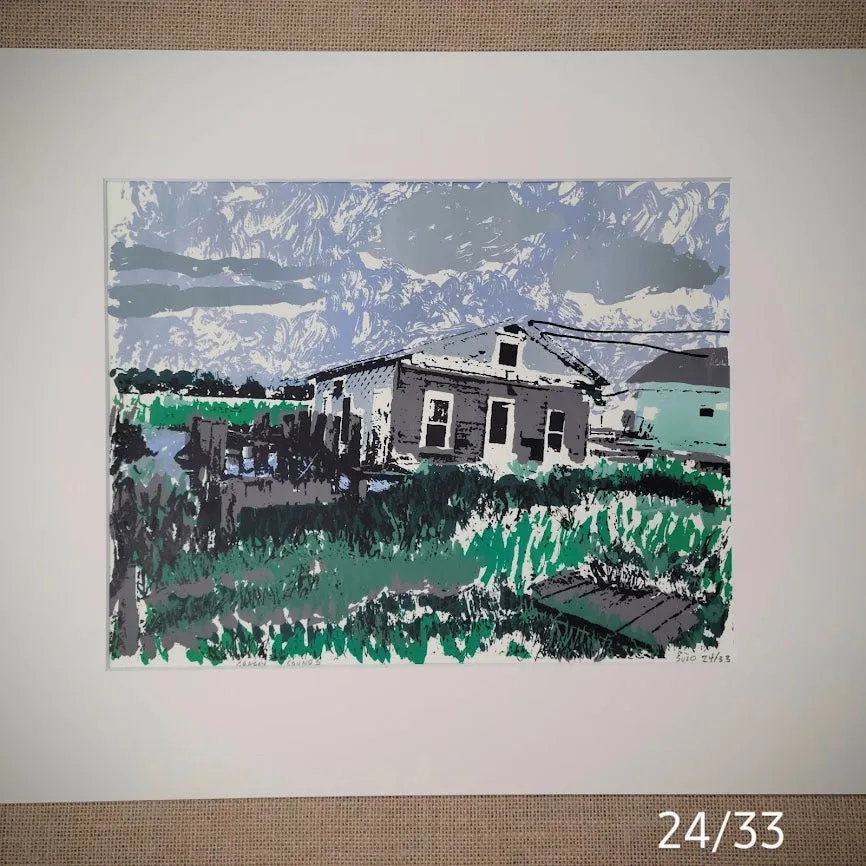 Grassy Sounds Serigraph