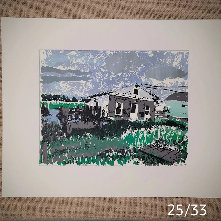 Grassy Sounds Serigraph