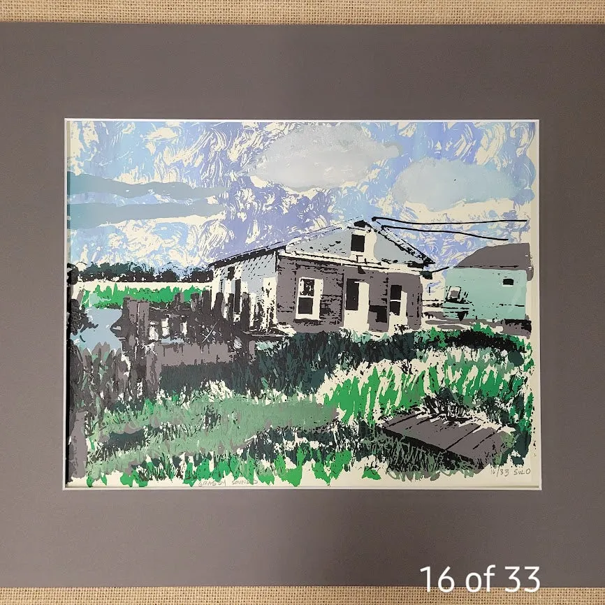 Grassy Sounds Serigraph