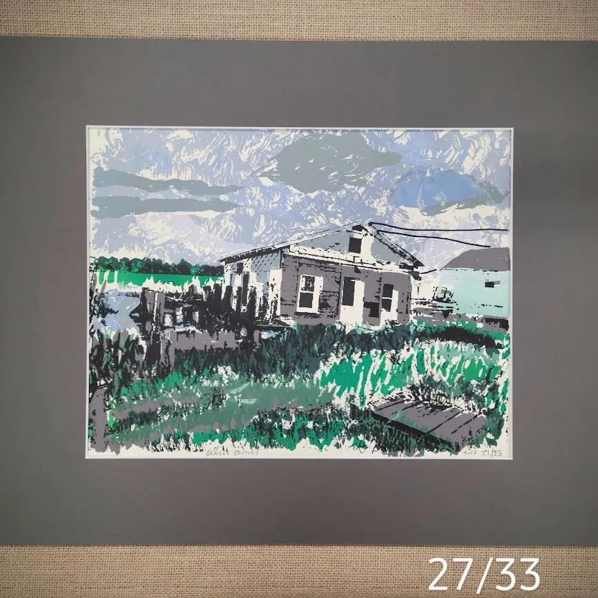 Grassy Sounds Serigraph