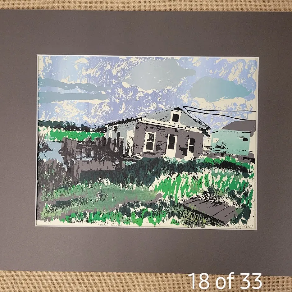 Grassy Sounds Serigraph
