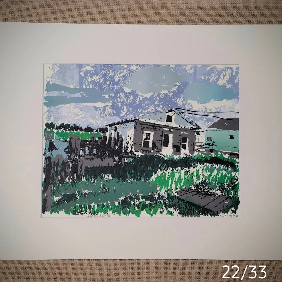 Grassy Sounds Serigraph