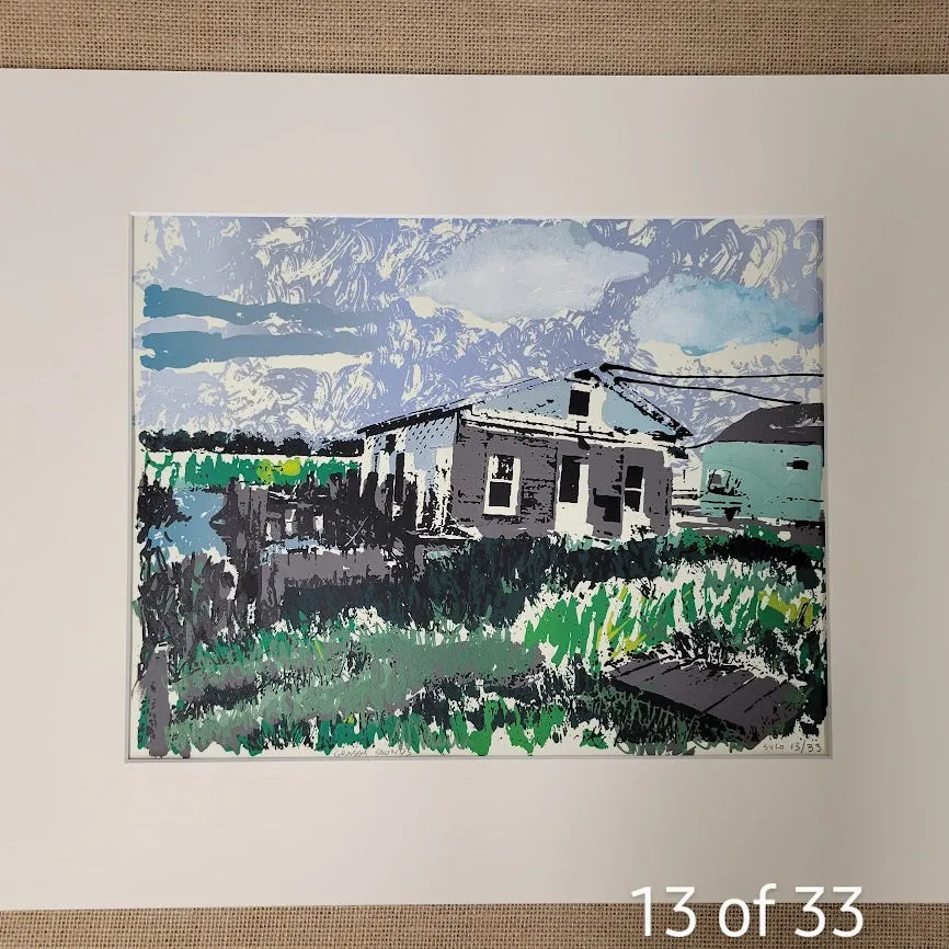 Grassy Sounds Serigraph