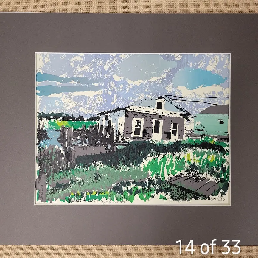 Grassy Sounds Serigraph