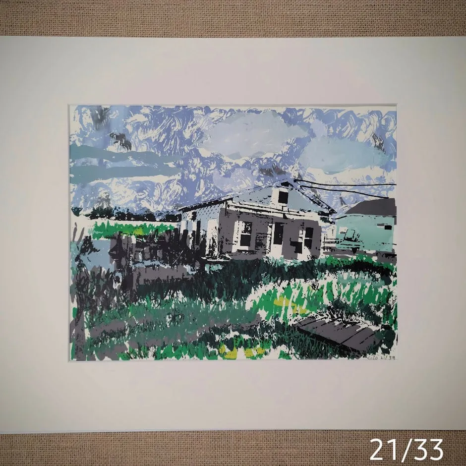 Grassy Sounds Serigraph