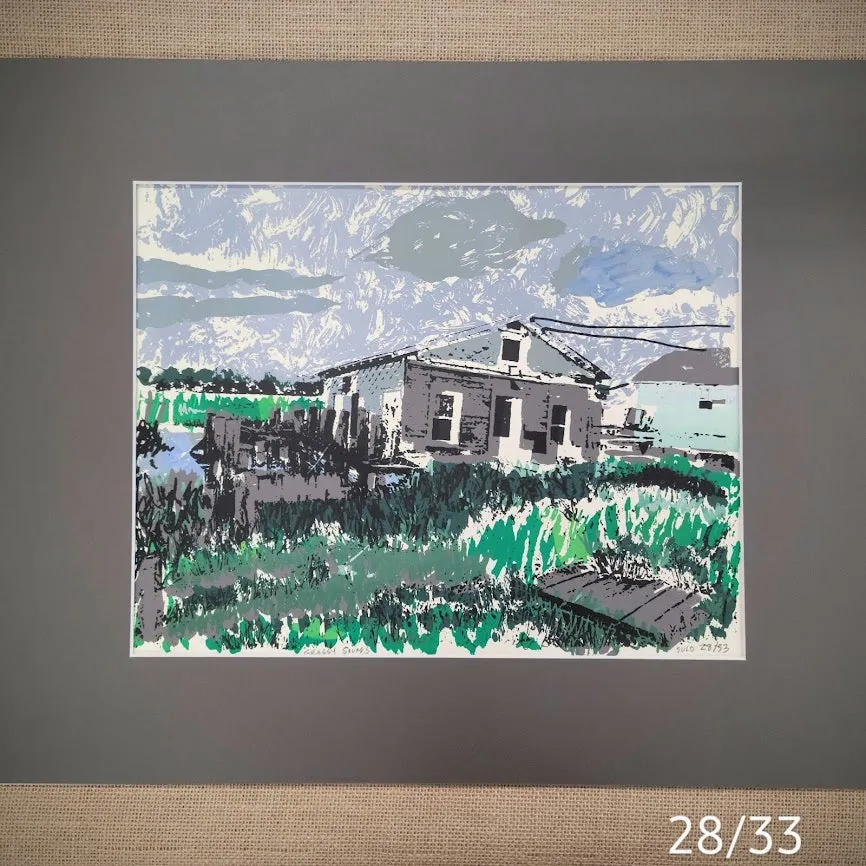 Grassy Sounds Serigraph