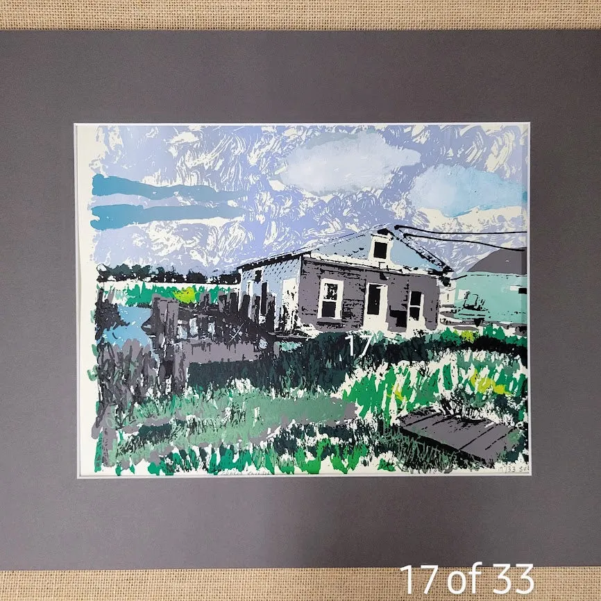 Grassy Sounds Serigraph