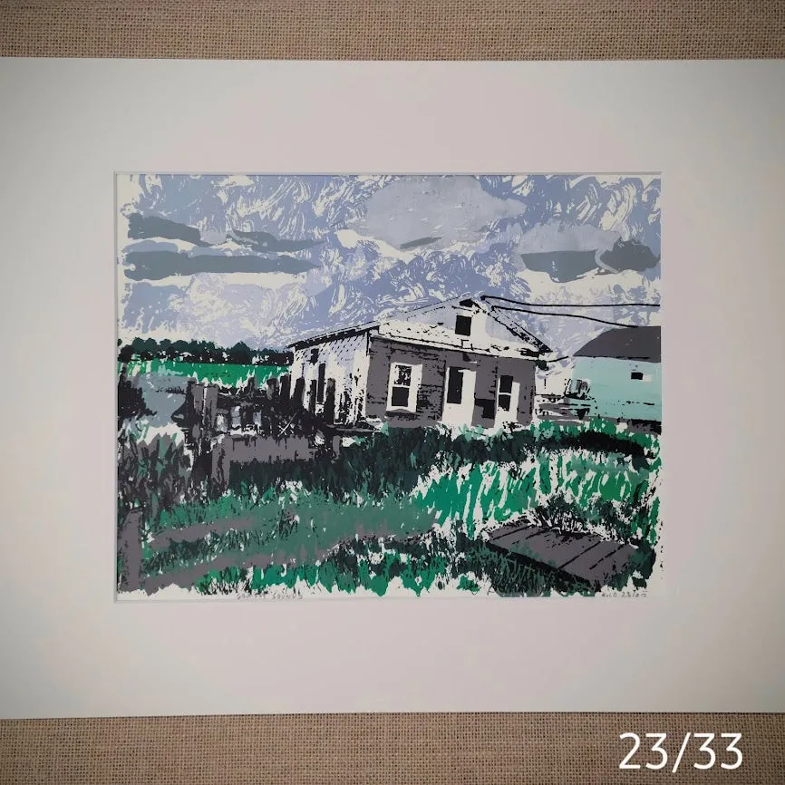 Grassy Sounds Serigraph